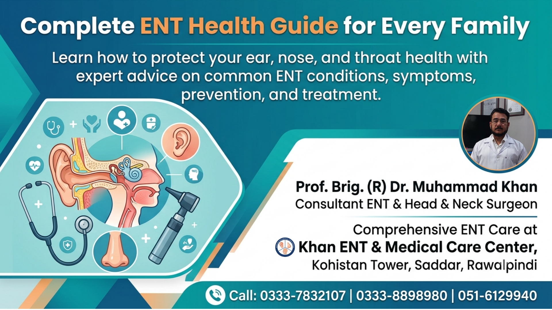 Comprehensive ENT Health Guide – Everything You Need to Know About Ear, Nose & Throat Health Comprehensive ENT Health Guide - Everything You Need to Know About Ear, Nose & Throat Health