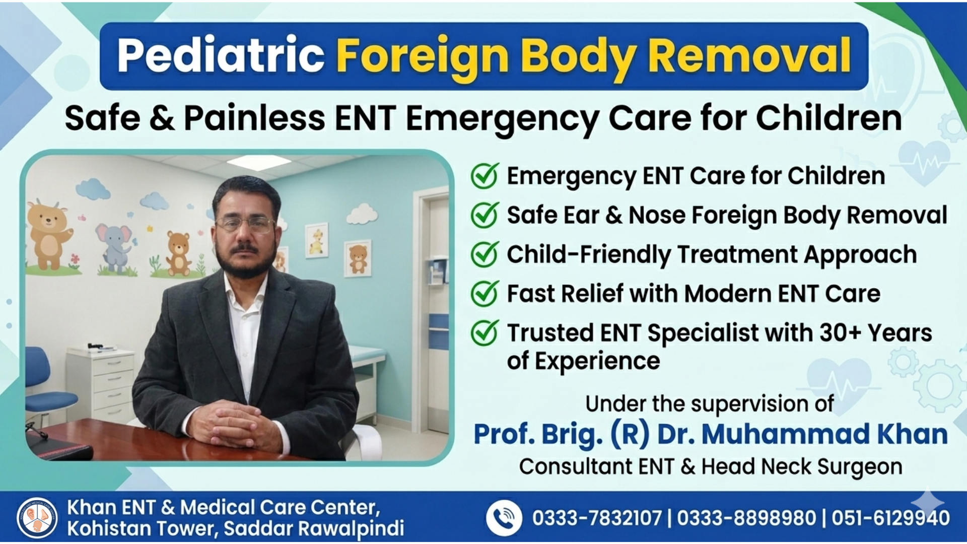 Foreign Body Removal for Pediatric ENT Emergencies