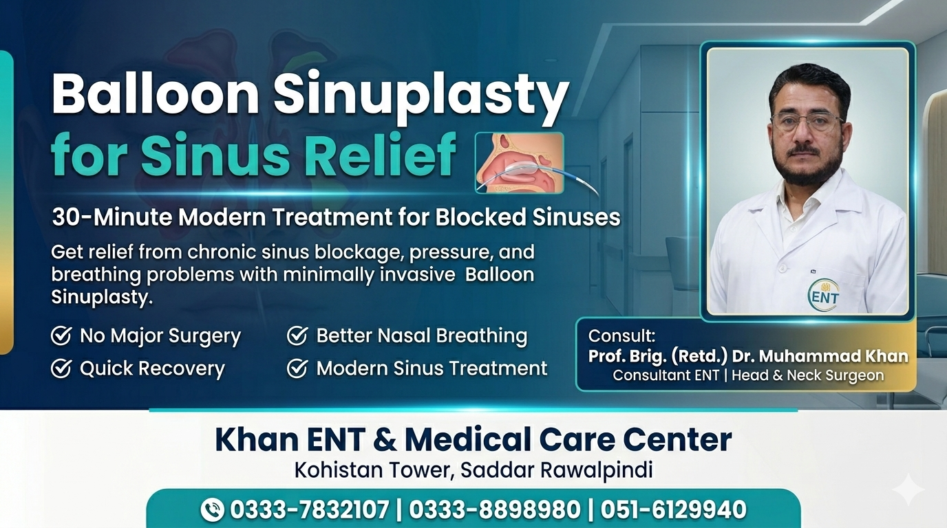 Balloon Sinuplasty for Sinus Relief