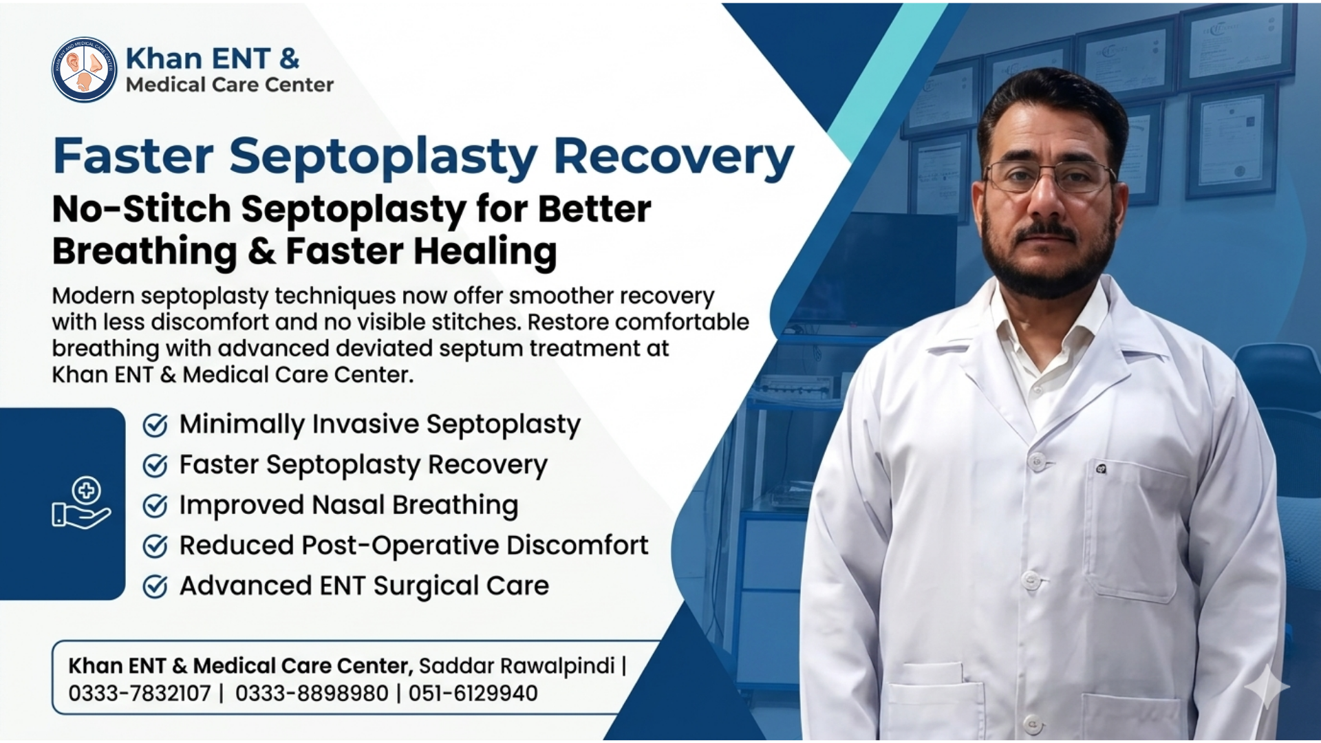 No-Stitch Septoplasty for Faster Septoplasty Recovery