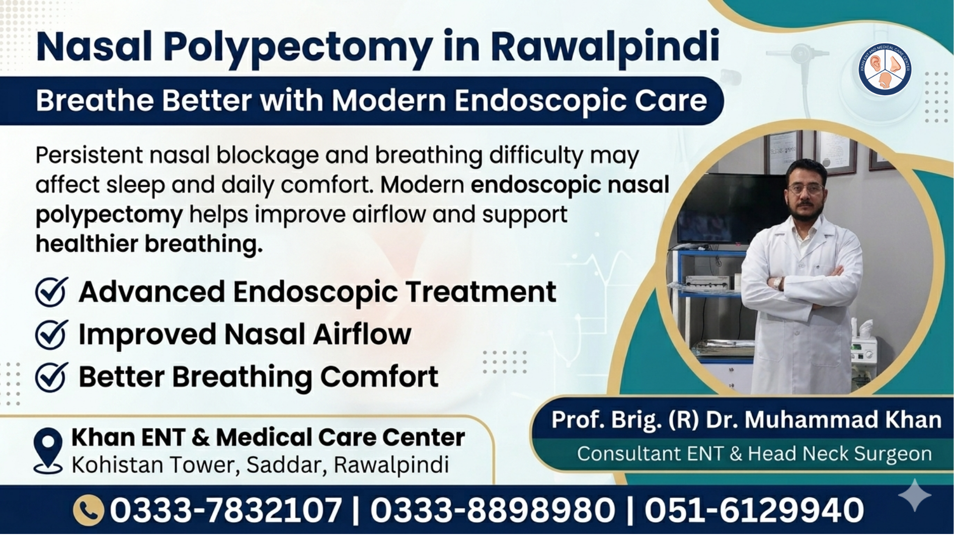 Nasal Polypectomy in Rawalpindi - Clearing Your Airways with Modern Endoscopy