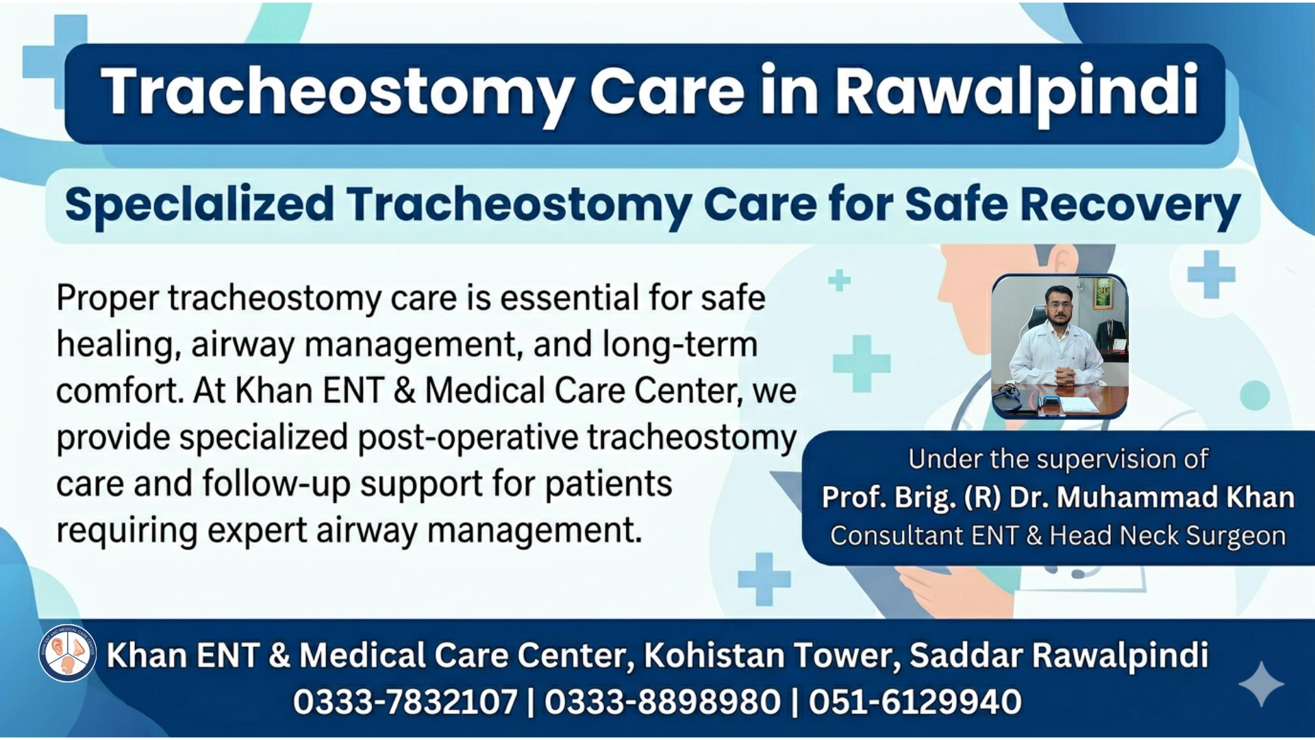 Tracheostomy Care in Rawalpindi for Safe Recovery