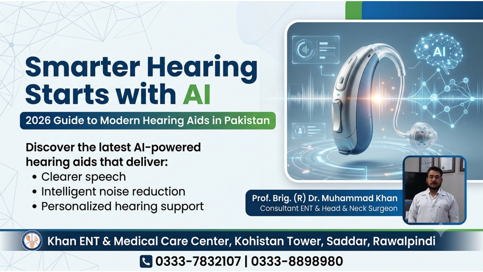 AI-Enhanced Hearing Aids - The 2026 Guide to Smart Audio in Pakistan