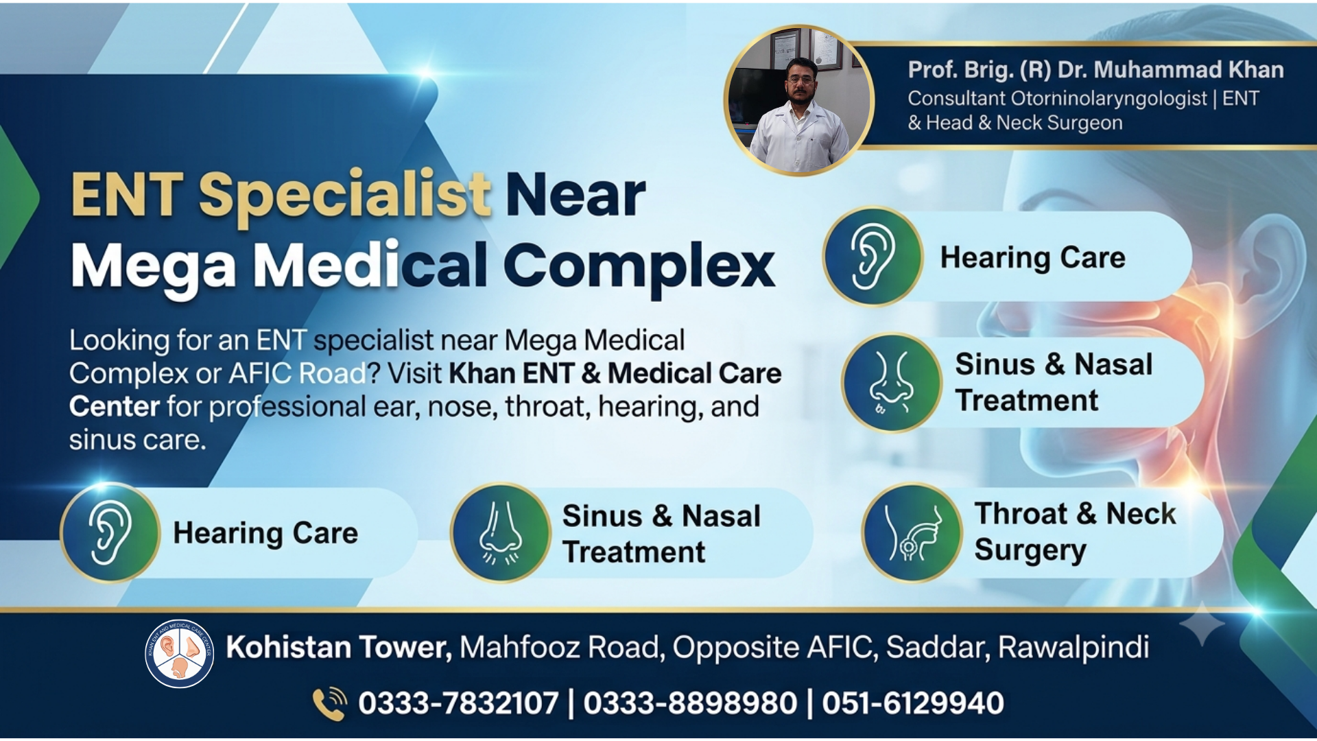 ENT Specialist Near Mega Medical Complex – Your Local Clinic Guide ENT Specialist Near Mega Medical Complex - Your Local Clinic Guide