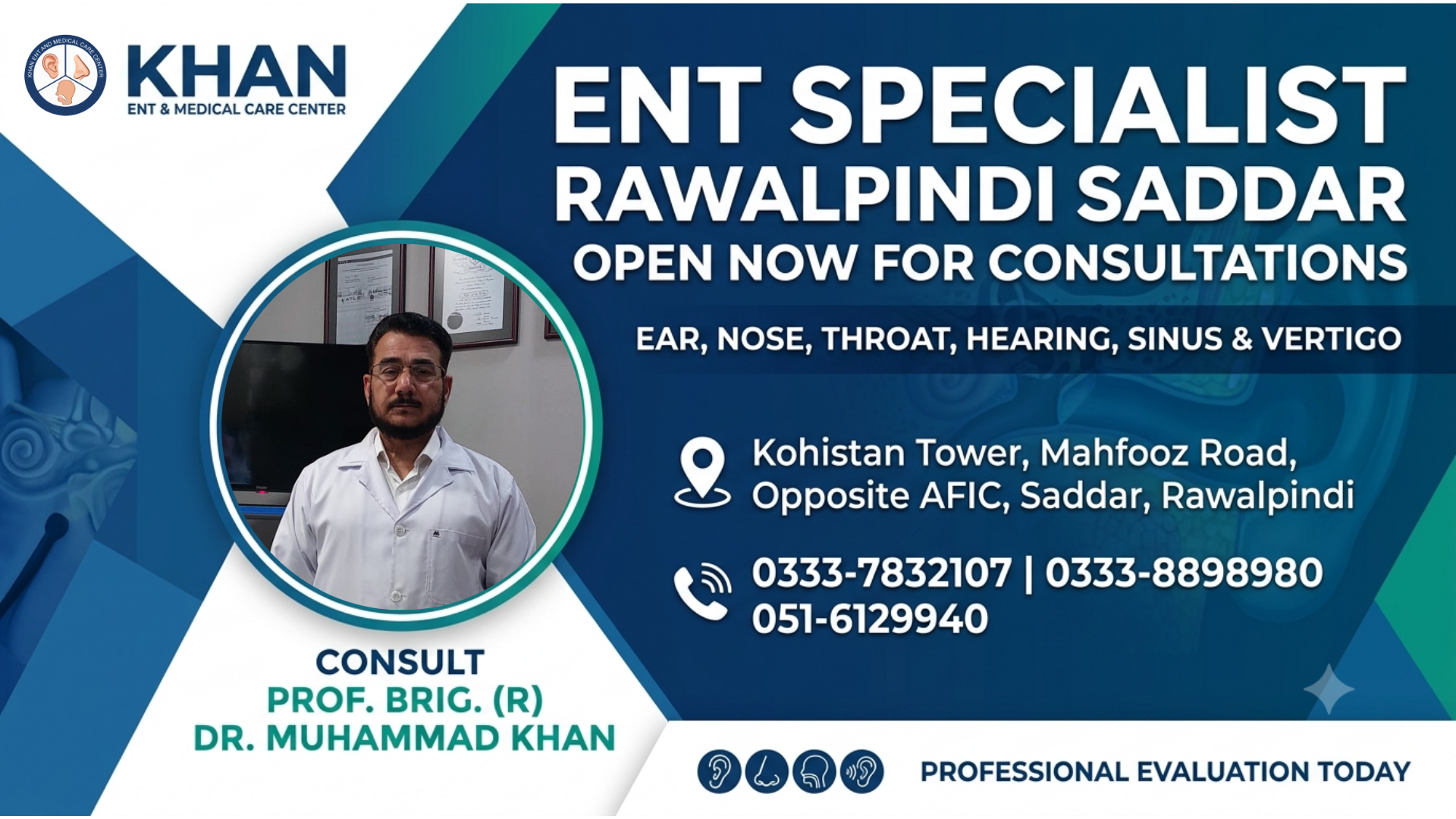 ENT Specialist Rawalpindi Saddar Open Now - How to Find the Right ENT Doctor for Consultations