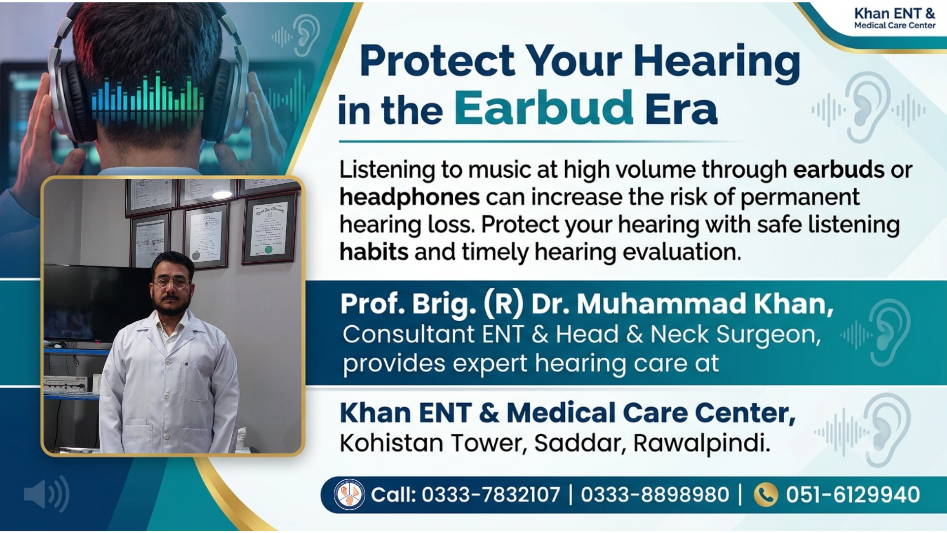 Hearing Loss Prevention Rawalpindi – Protecting Your Hearing in the Earbud Era Hearing Loss Prevention Rawalpindi - Protecting Your Hearing in the Earbud Era