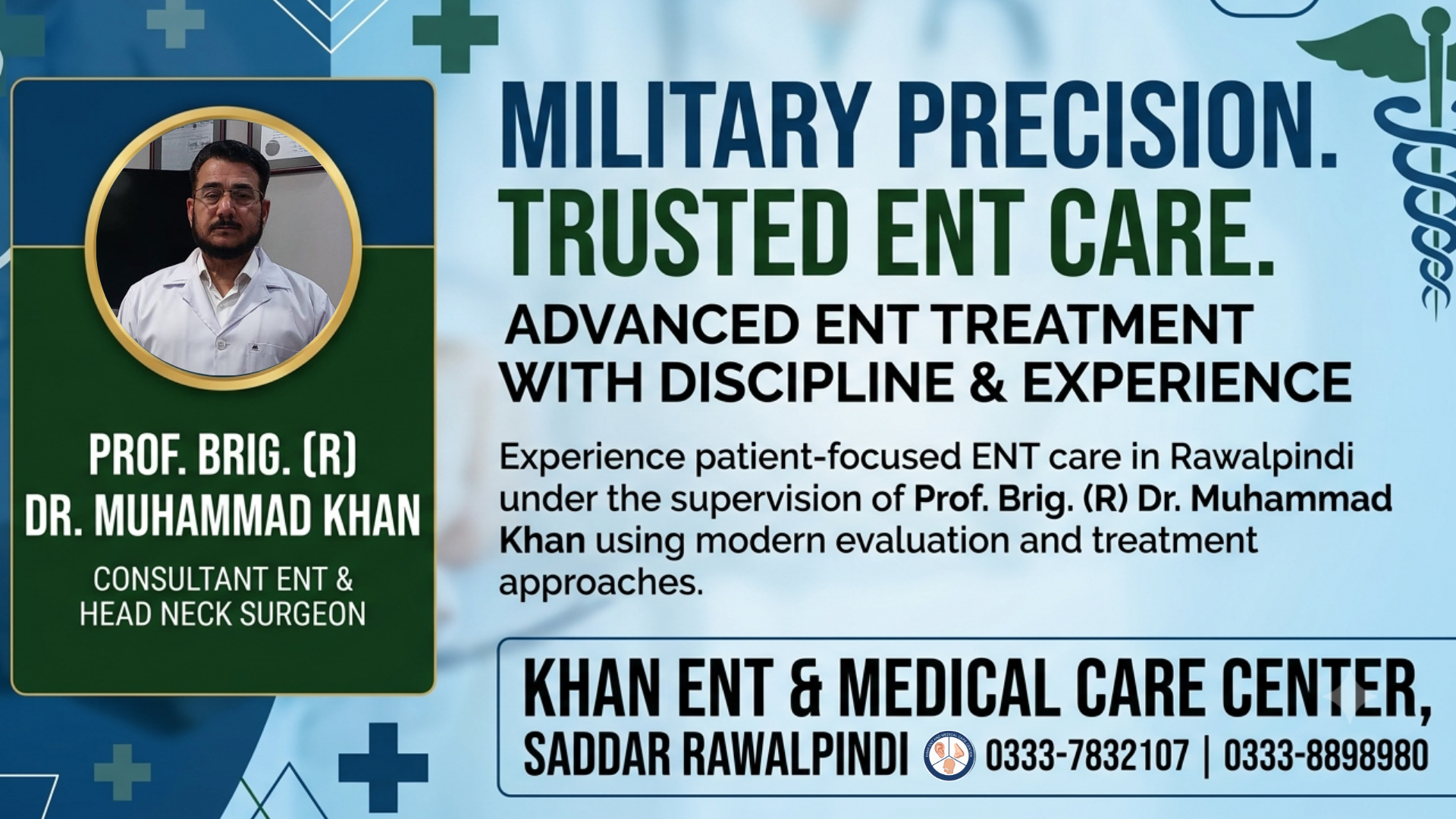 Military Precision in Medicine - The Standard of Care at Khan ENT Center