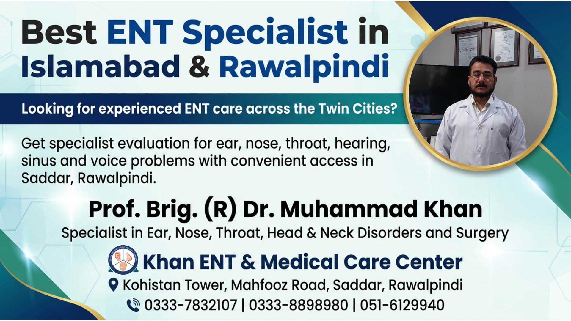 Best ENT Specialist in Islamabad Rawalpindi