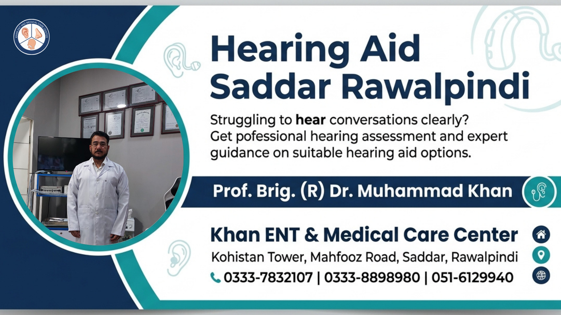 Hearing Aid Saddar Rawalpindi