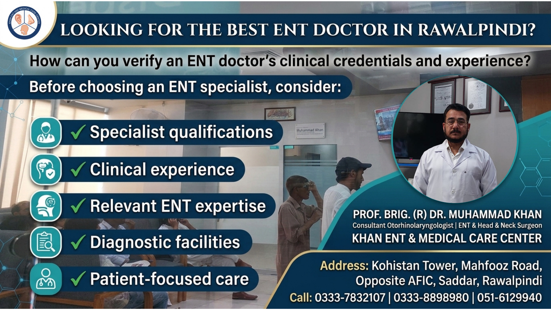 best ENT doctor Rawalpindi
