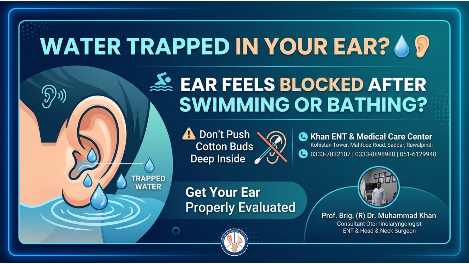 Water Trapped in Ear Water Trapped in Ear
