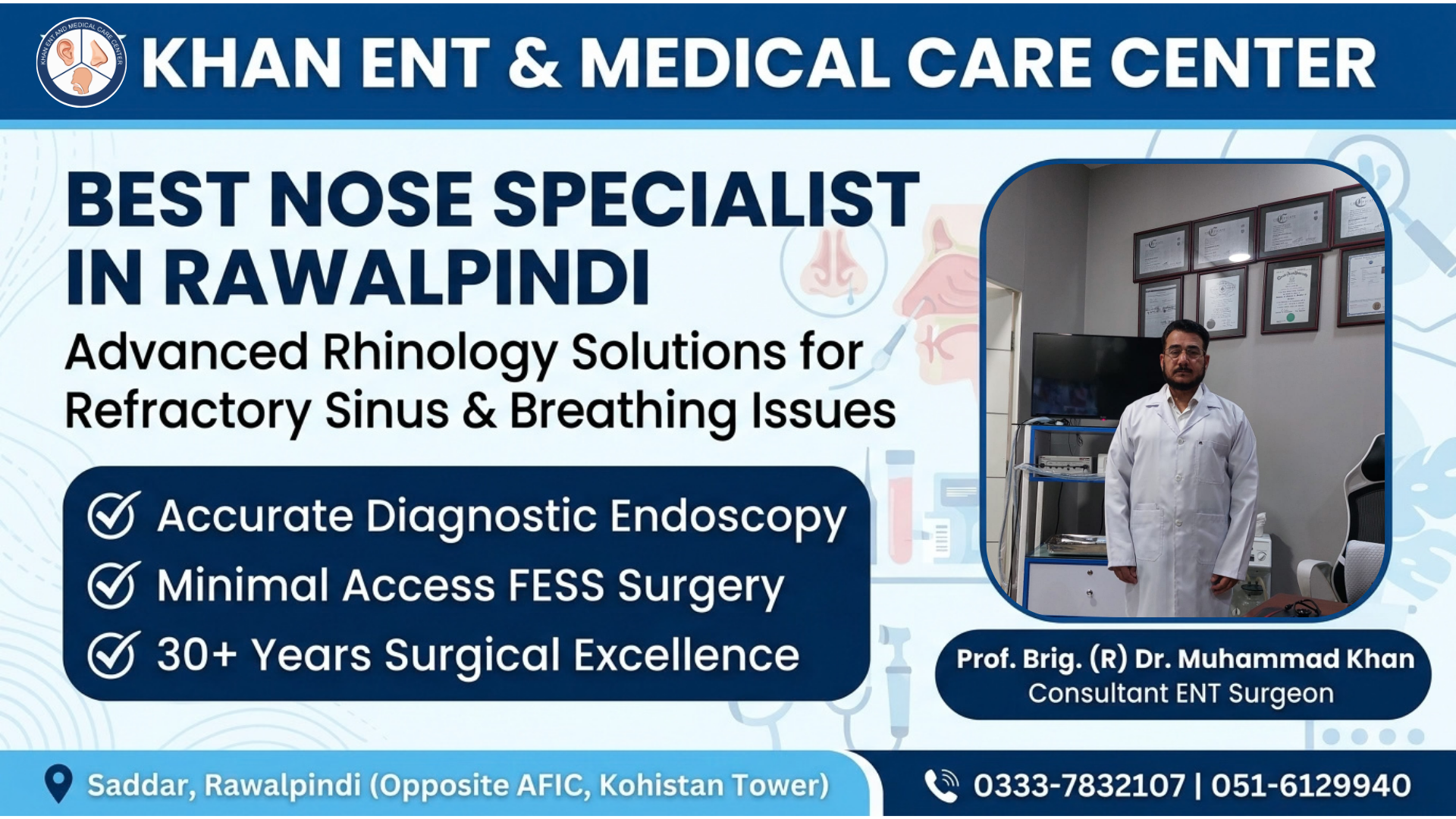 best nose specialist in Rawalpindi