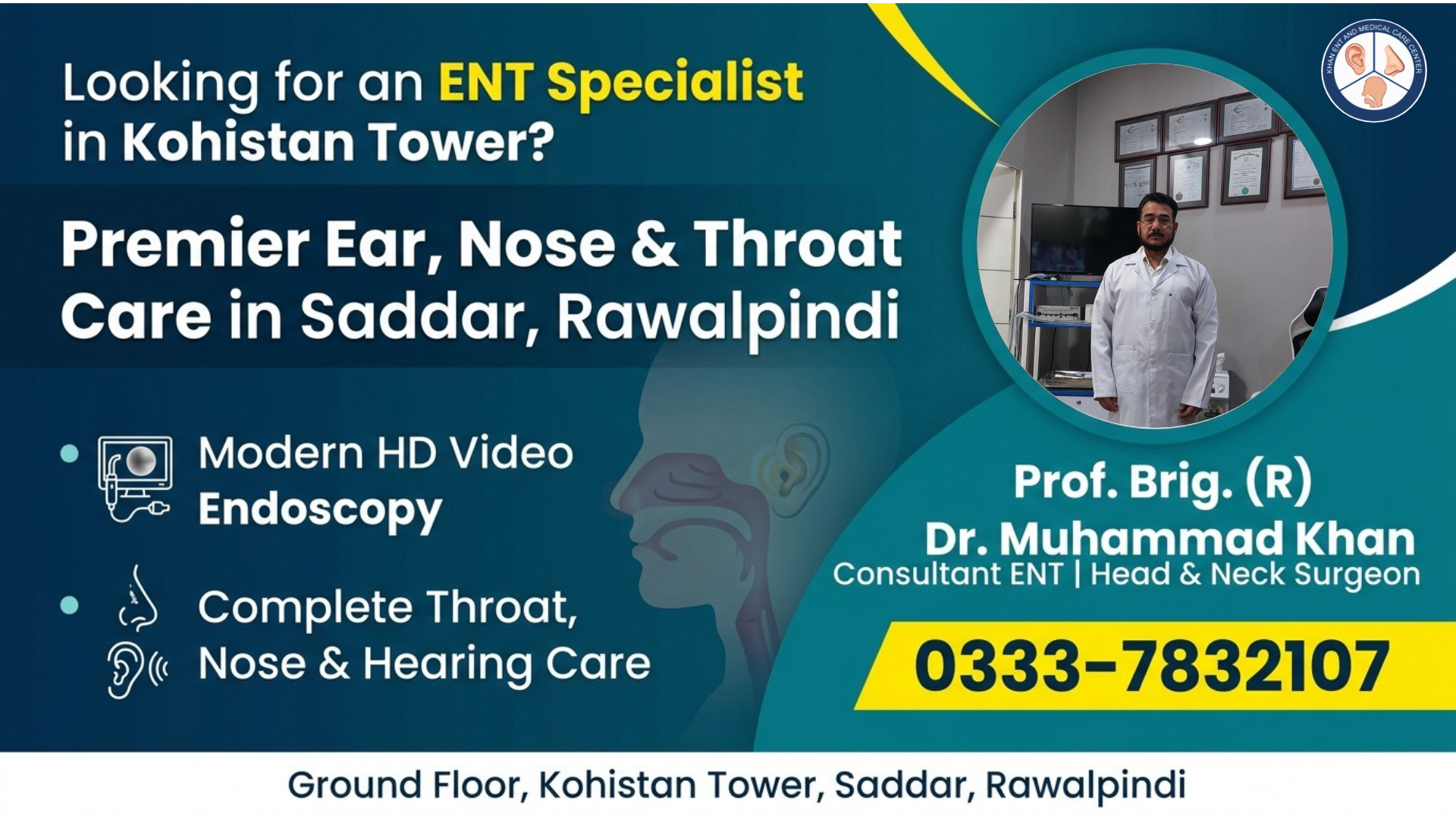 ENT specialist in Kohistan Tower ENT specialist in Kohistan Tower
