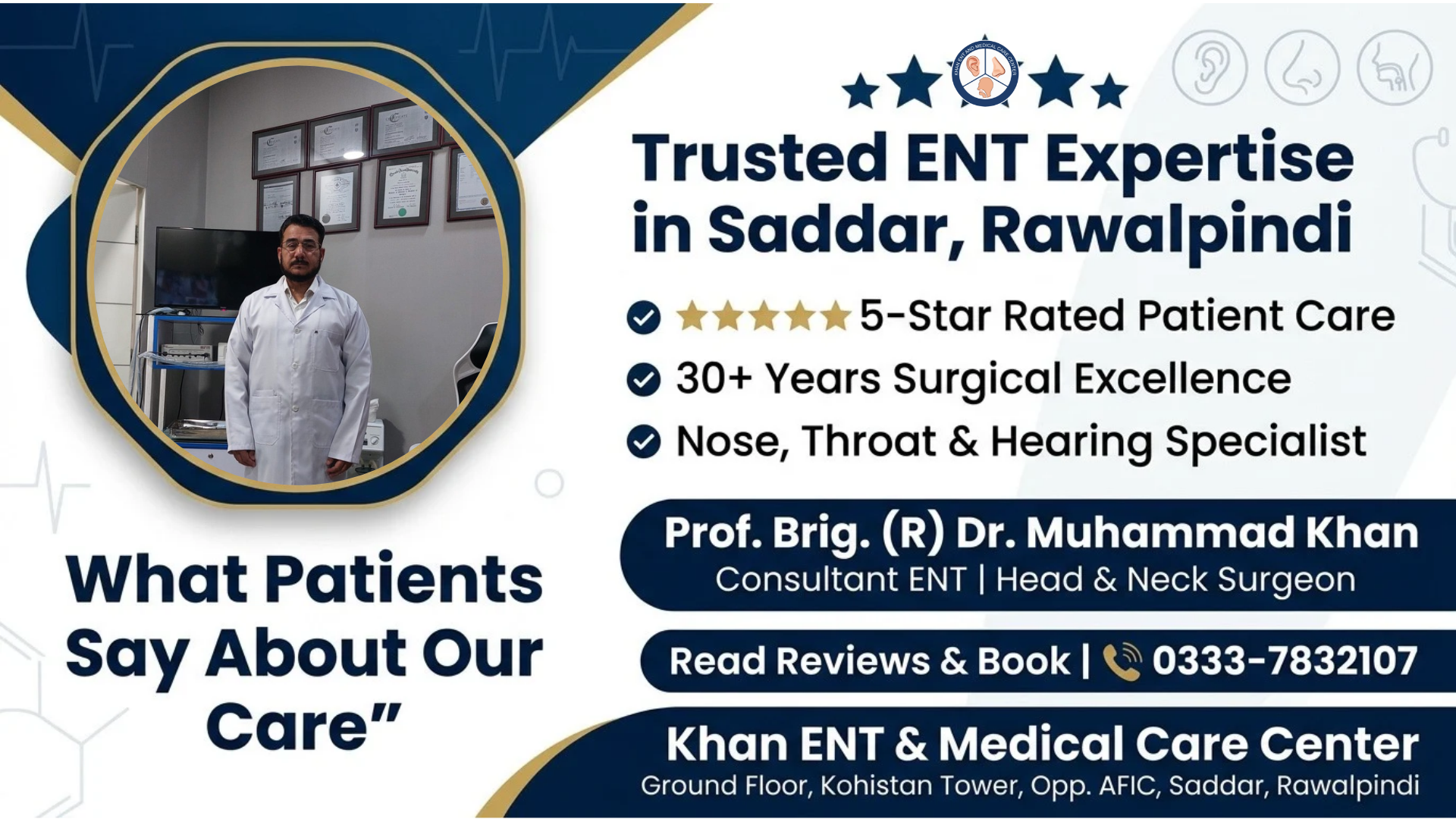 Khan ENT and Medical Care Center reviews Khan ENT and Medical Care Center reviews